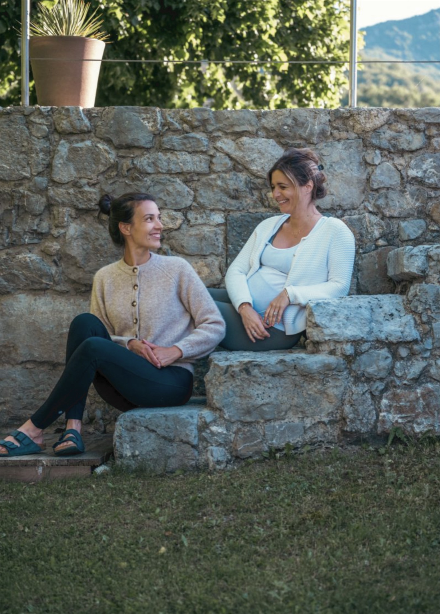 Conversation en plein air