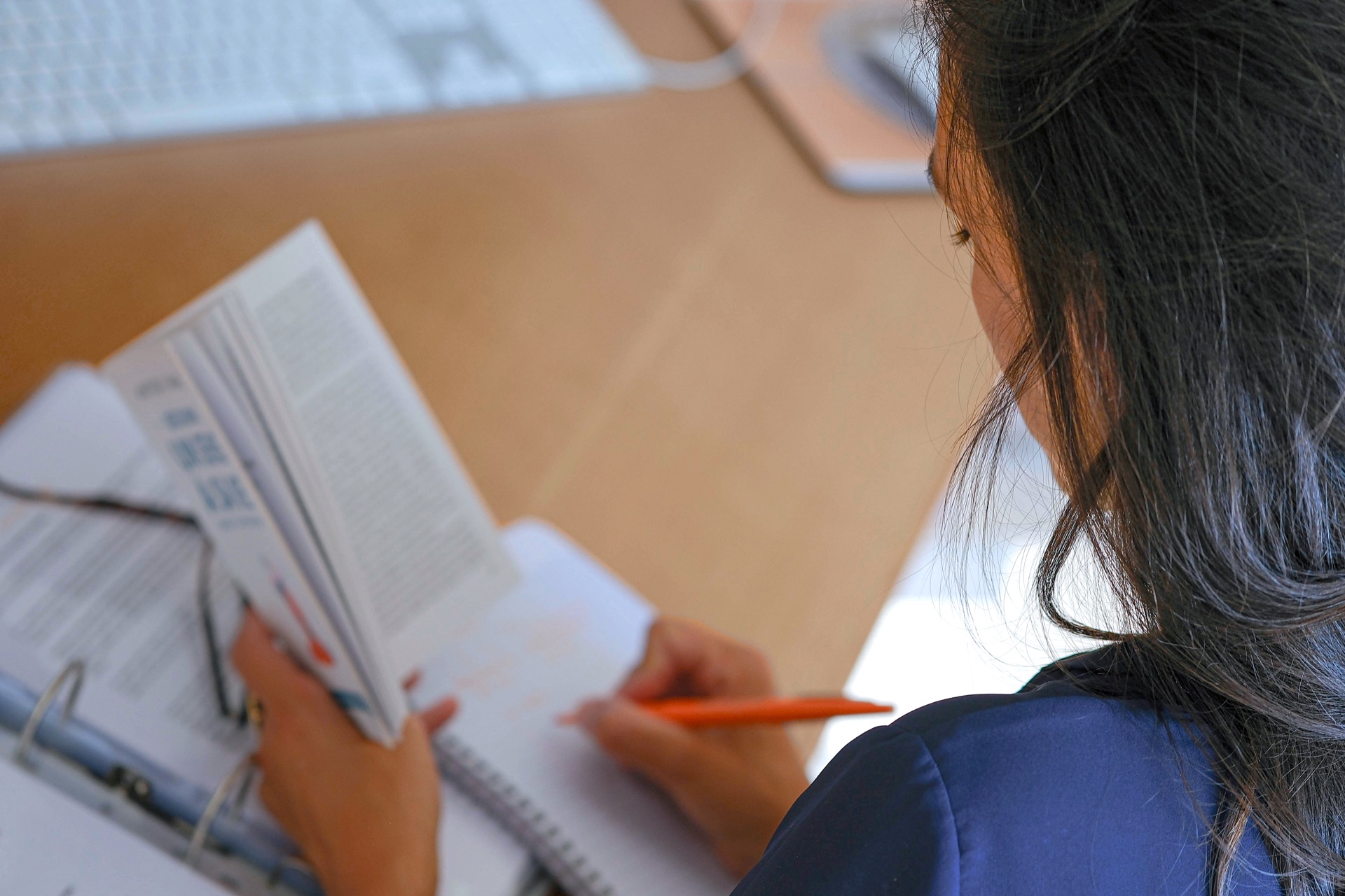 Johanna Clamaron en séance de coaching