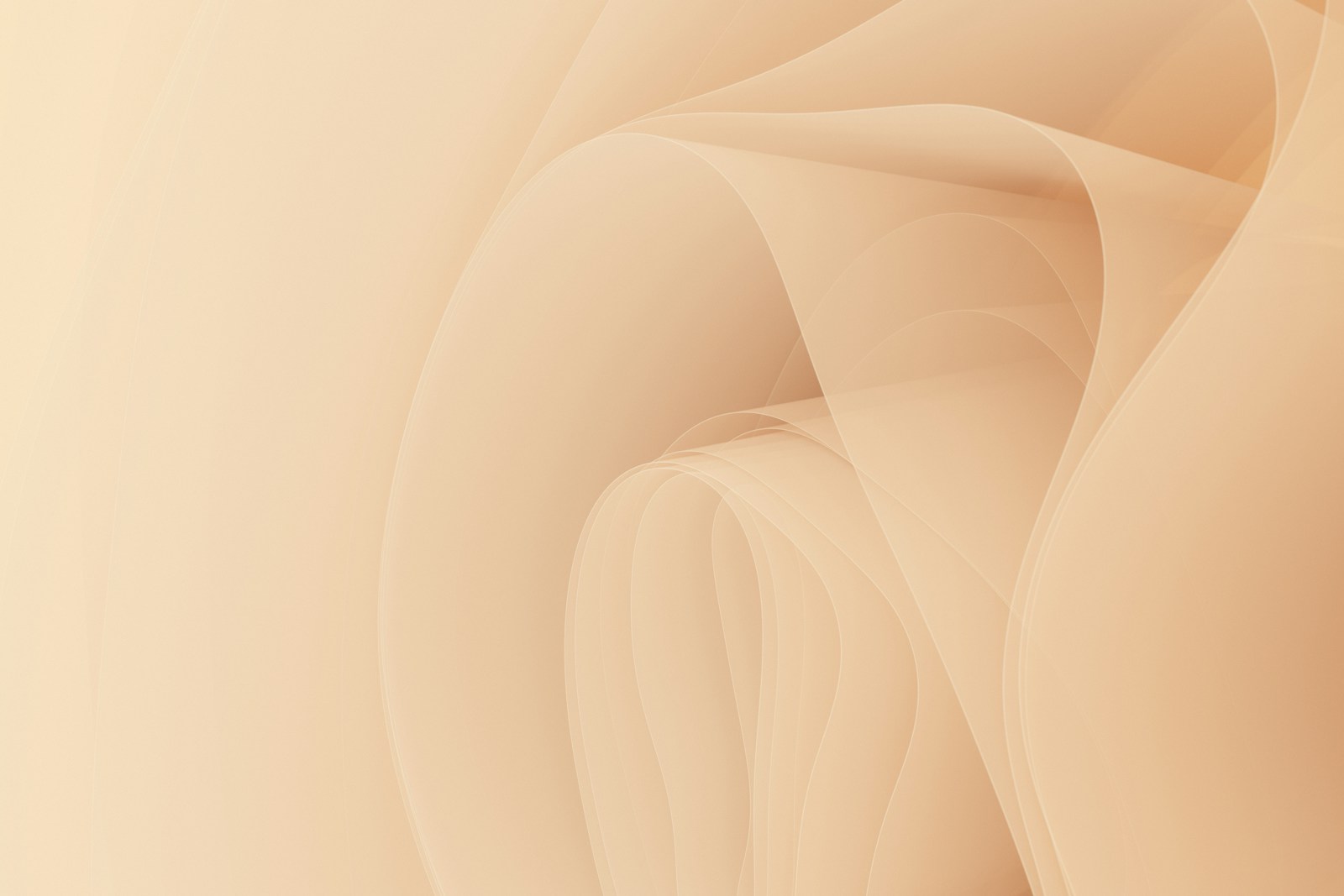 An abstract beige background with wavy lines